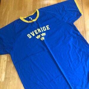 Sweden t-shirt in 100% cotton